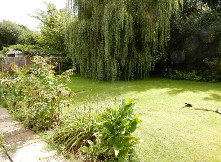 Garden Clearance in Fleet, Hampshire - Total clearance of both rear and front gardens of mature trees and shrubs. Trees felled with roots extracted. Garden clearance for Surrey and Hampshire - MDB Landscapes