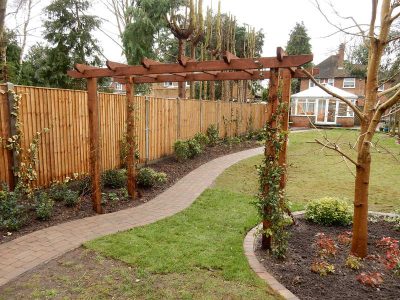 Planting in Fleet, Hampshire - A small planting scheme to fill a previously landscaped garden incorporating both shade and sun loving plants. Garden plants and planting for Surrey and Hampshire - MDB Landscapes