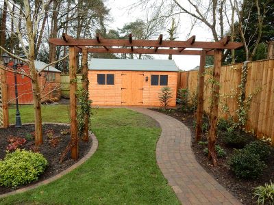 Planting in Fleet, Hampshire - A small planting scheme to fill a previously landscaped garden incorporating both shade and sun loving plants. Garden plants and planting for Surrey and Hampshire - MDB Landscapes