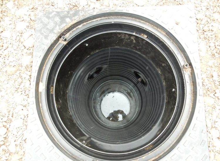 Garden Drainage Great Bookham, Leatherhead, Surrey - To protect from intermittent flooding of thier garden and to protect thier property we were approached by the client to help resolve the ongoing issues. A perimeter drainage run was installed using 160mm diameter land drain pipe leading to the final outlet point via a silt trap. Garden Drainage - MDB Landscapes