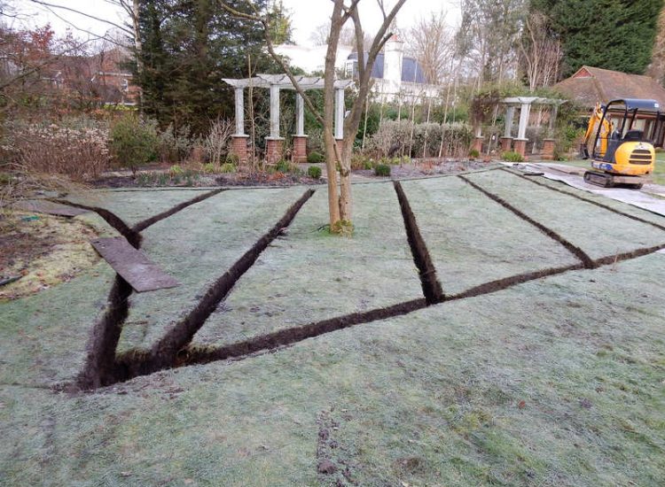 Garden drainage - MDB Landscapes