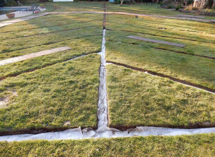 Garden drainage - MDB Landscapes