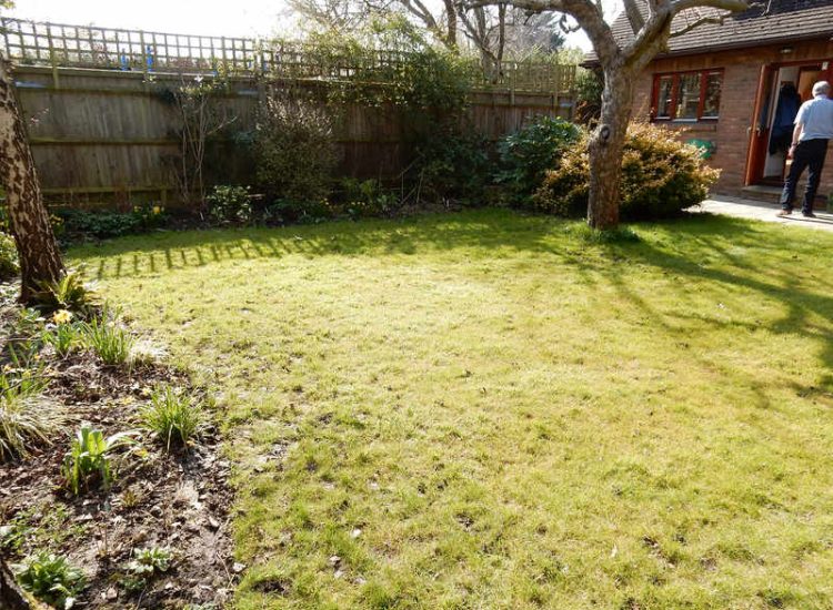 Garden Drainage Great Bookham, Leatherhead, Surrey - An ongoing issue with excessive water finding its way into the cellar of this clients property puting pressure on already installed sump pumps. Perimeter drainage was installed to catch and divert the flow of water helping to reduce the required constant use of the installed pumps. Garden Drainage - MDB Landscapes