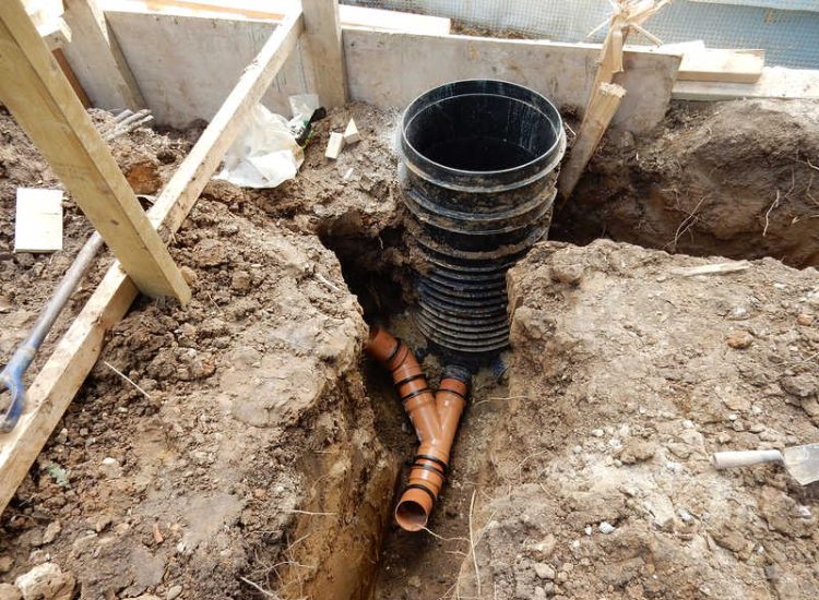 Garden and lawn Drainage Highgate, London - A drainage solution was proposed and implemted for this client prior to other landscaping works. Garden Drainage - MDB Landscapes