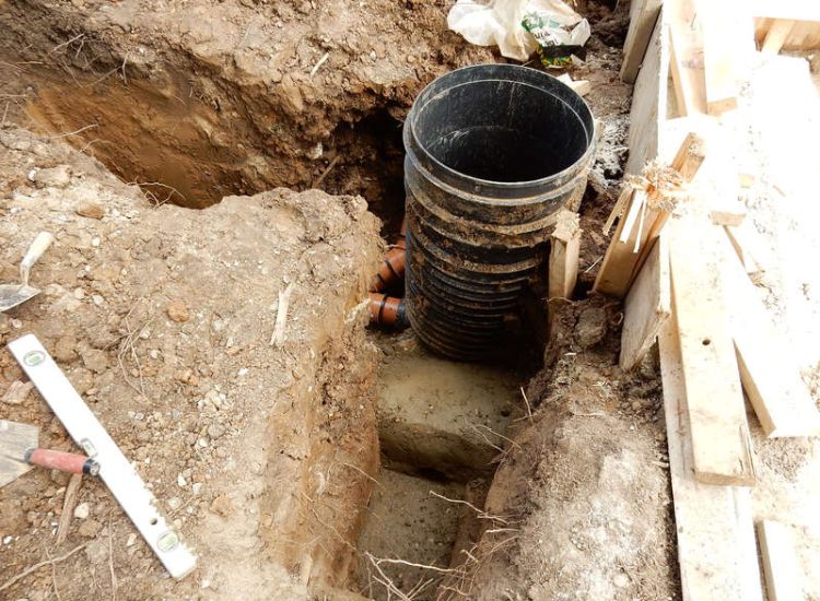 Garden and lawn Drainage Highgate, London - A drainage solution was proposed and implemted for this client prior to other landscaping works. Garden Drainage - MDB Landscapes