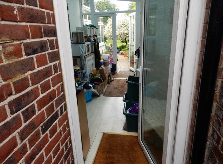 Garden and Lawn Drainage New Malden, Surrey - The lowest side of this garden was prone to flooding due to the lie of the land. Perimeter drainage was installed leading to a sump and pump. Garden Drainage - MDB Landscapes