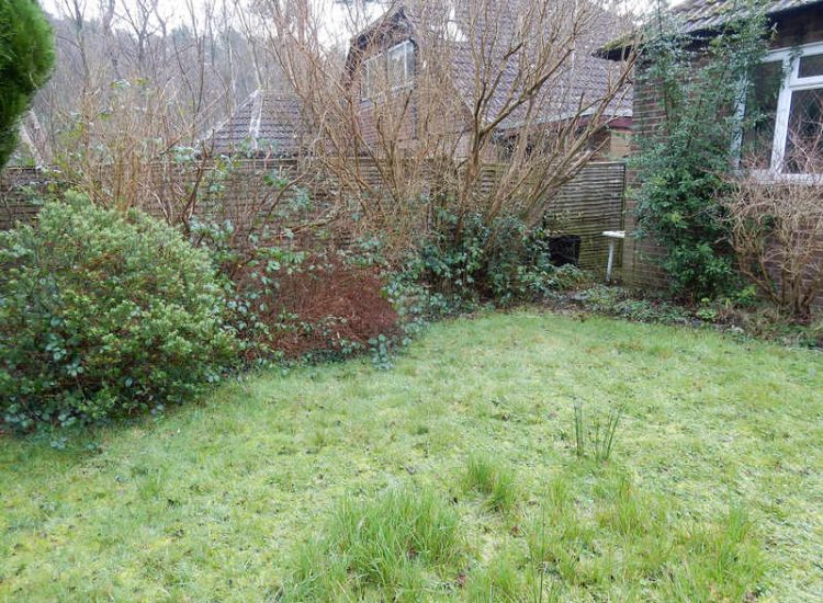 Garden and Lawn Drainage Sandhurst, Berkshire - A poor water retentive soil type here required the installation of land drainage first prior to the construction of the new lawn. Garden Drainage - MDB Landscapes