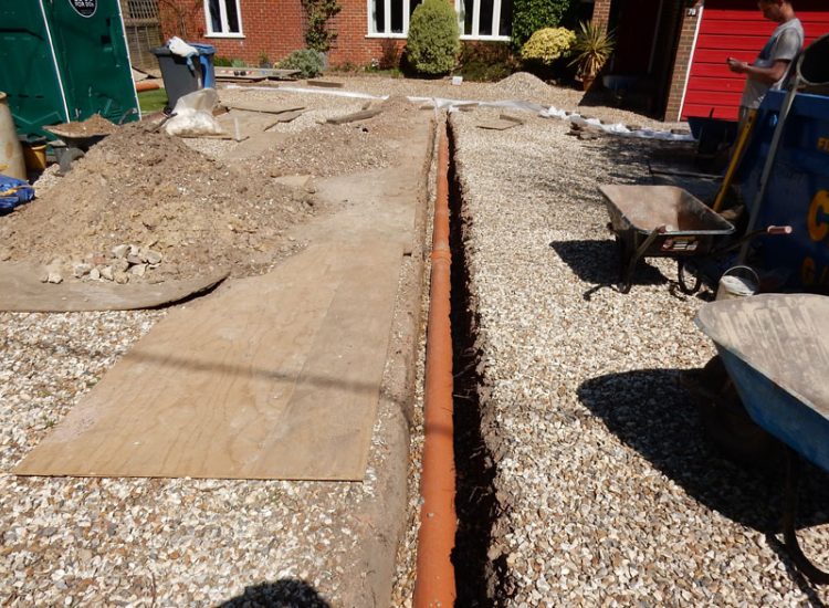 Driveway Drainage Fleet, Hampshire, GU52 - Occasional flooding from extreme rainfall events causing flooding of the driveway and preventing access to the property. Driveway Drainage Fleet, Hampshire, GU52 - Occasional flooding from extreme rainfall events causing flooding of the driveway and preventing access to the property.