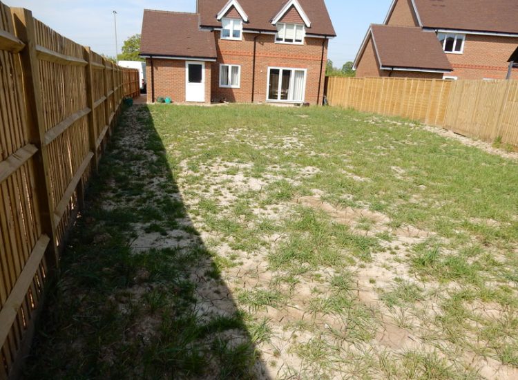 Garden Drainage and Landscaping Bramley, Tadley, Hampshire, RG26 - A new build and garden left with major drainage issues, neglected by the developers. Garden Drainage and Landscaping Bramley, Tadley, Hampshire, RG26 - A new build and garden left with major drainage issues, neglected by the developers.