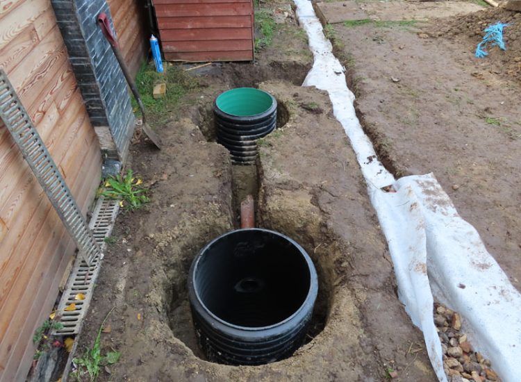 Rear Garden Drainage London, W5 - Issues with access to a garden work building due to flooding needing to be resolved. Rear Garden Drainage London, W5 - Issues with access to a garden work building due to flooding needing to be resolved.