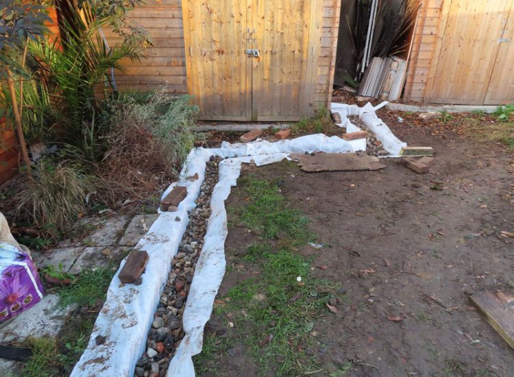 Rear Garden Drainage London, W5 - Issues with access to a garden work building due to flooding needing to be resolved. Rear Garden Drainage London, W5 - Issues with access to a garden work building due to flooding needing to be resolved.