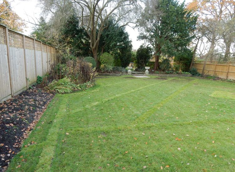 Lawn and Garden Drainage Dulwich, London, SE21 - Following an extensive house development and installation of soakaways within lawn areas, major flooding issues occured within a lower neighbouring garden.