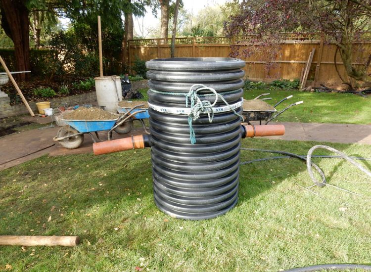 Lawn and Garden Drainage Dulwich, London, SE21 - Following an extensive house development and installation of soakaways within lawn areas, major flooding issues occured within a lower neighbouring garden. Lawn and Garden Drainage Dulwich, London, SE21 - Following an extensive house development and installation of soakaways within lawn areas, major flooding issues occured within a lower neighbouring garden.