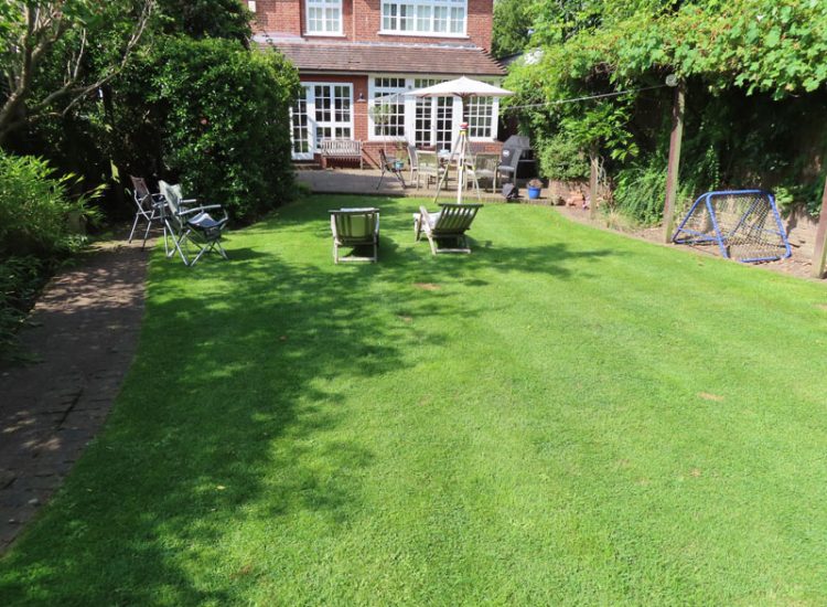 Lawn and Garden Drainage East Finchley, London, N2 - Runoff from allotments causing persistent issues creating unmanagable lawn areas and preventing installation of a garden building. Lawn and Garden Drainage East Finchley, London, N2 - Runoff from allotments causing persistent issues creating unmanagable lawn areas and preventing installation of a garden building.