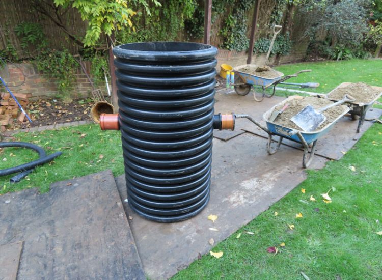 Lawn and Garden Drainage East Finchley, London, N2 - Runoff from allotments causing persistent issues creating unmanagable lawn areas and preventing installation of a garden building. Lawn and Garden Drainage East Finchley, London, N2 - Runoff from allotments causing persistent issues creating unmanagable lawn areas and preventing installation of a garden building.