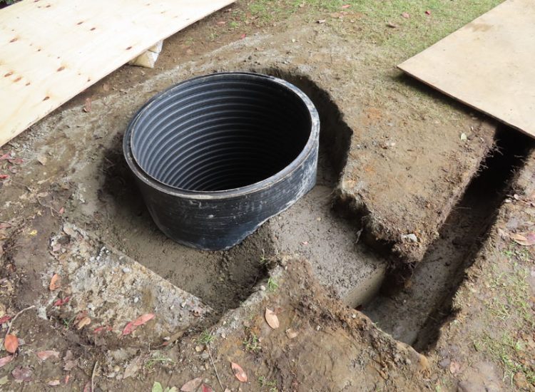 Garden and Lawn Drainage Guildford, Surrey, GU2 - A combined land drainage issue and frequent water mains leaks making this garden unusable for long periods. Garden and Lawn Drainage Guildford, Surrey, GU2 - A combined land drainage issue and frequent water mains leaks making this garden unusable for long periods.