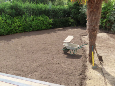 Turfing and Lawn Drainage Esher, Surrey KT10 - Turfing of a rear garden after a drainage installation. Turfing and Lawn Drainage Esher, Surrey KT10 - Turfing of a rear garden after a drainage installation.