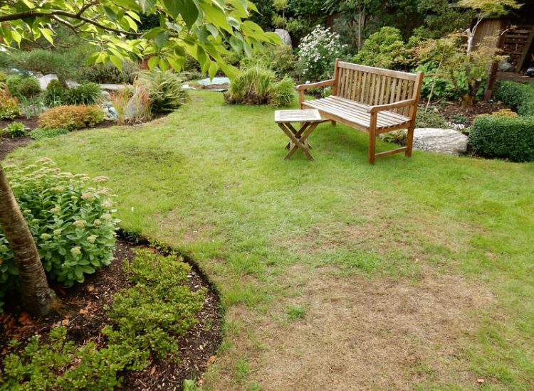 Turfing in Fleet, Hampshire, GU51 - A replacement lawn with new imported soil medium.